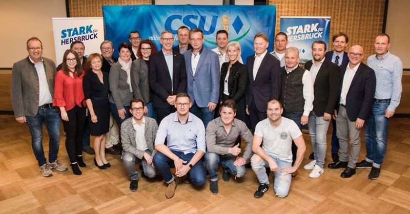 Die Stadtversammlung der CSU in Hersbruck hat einstimmig die Liste der Kandidatinnen und Kandidaten f�r die Stadtratswahl 2020 nominiert. 24 motivierte B�rgerinnen und B�rger Hersbrucks, die sich unter dem Motto 