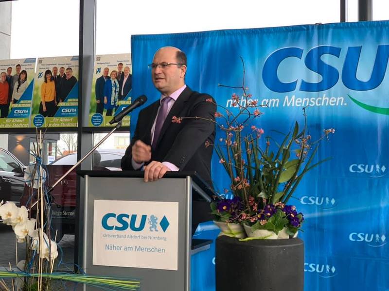 Tolle Rede vom Minister! 