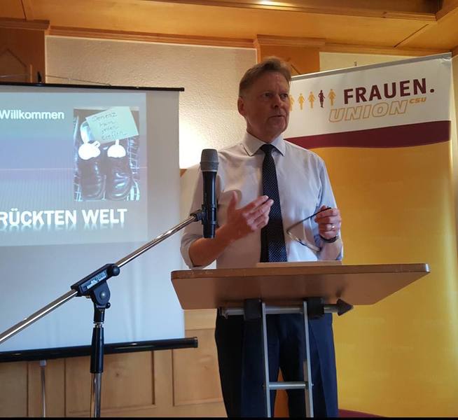 W�hrend meines Vortrags zum Thema DEMENZ