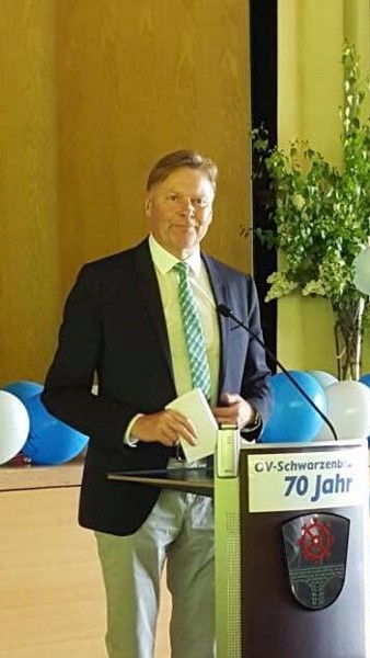 Zur Begr��ung durfte ich ein Gru�wort halten. 