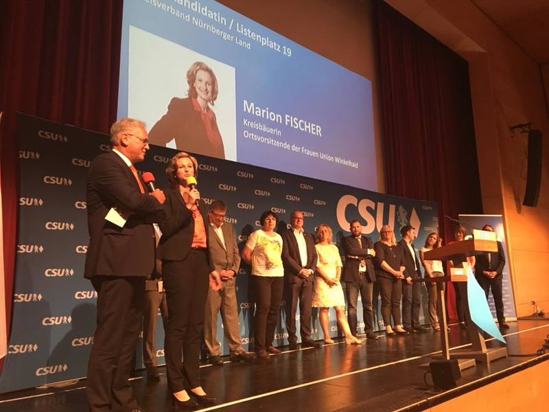Noch mehr Frauenpower f�r das N�rnberger Land. Unsere Kreisb�uerin, Marion Fischer, m�chte die Interessen unsere Heimat zuk�nftig auch im Bezirkstag vertreten.  