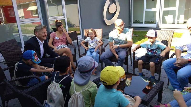 Die Kinder waren sehr interessiert und wissbegierig. Echt tolle Jungs und M�dels!