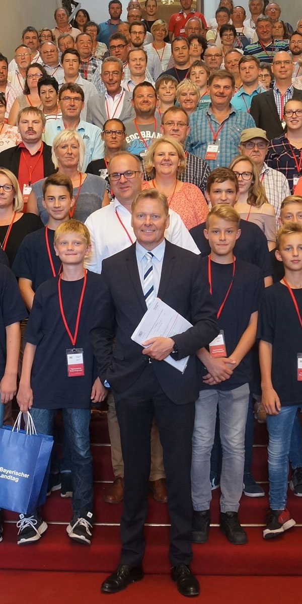<strong>Die Jugendfeuerwehr Bullach bei mir im Landtag&nbsp;</strong>
