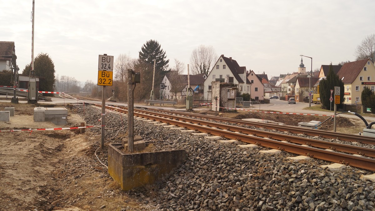 Bahnübergang Hohenstadt